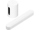 Bundle Sonos Beam + Sub Mini white