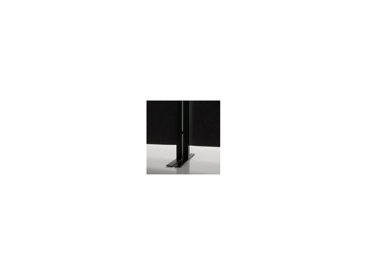 AREA acoustic wall - fiber black - 140x70cm Desktop Cadre black