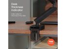 MOMO 4237 - Monitorhalter Motion Schwarz