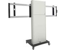 062.2865 - Trolley bis zu 2 x 65" - 180° Schwenkfunktion, bis zu 100kg