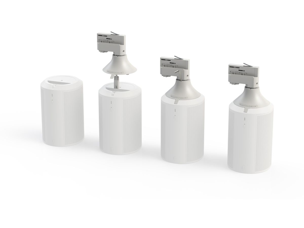 Support de rail électrique blanc - convient pour Sonos ERA100