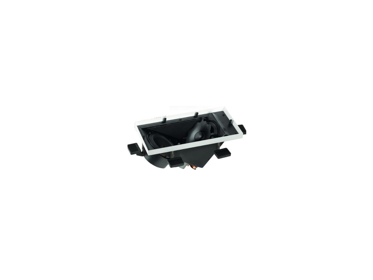 DE-X 300 FR blanc - Enceinte encastrée frontale sans cadre,