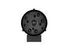 DE 200 Polar noir - Haut-parleur encastrable à 2 voies, rond