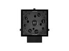 DE 200 Q Polar noir - Enceinte encastrée à 2 voies, carrée, 8