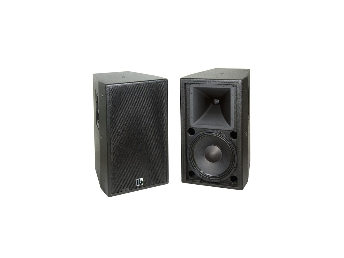F 12 noir - Haut-parleur à 2 voies 15" + 1,4", 8