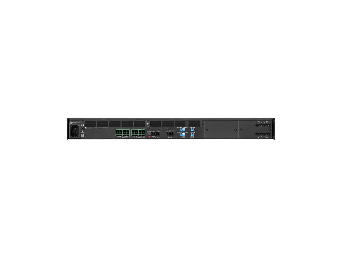 PA 4100 - Amplificateur de puissance, 1 U, 4 x 100