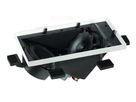 DE-X 300 FR blanc - Enceinte encastrée frontale sans cadre,
