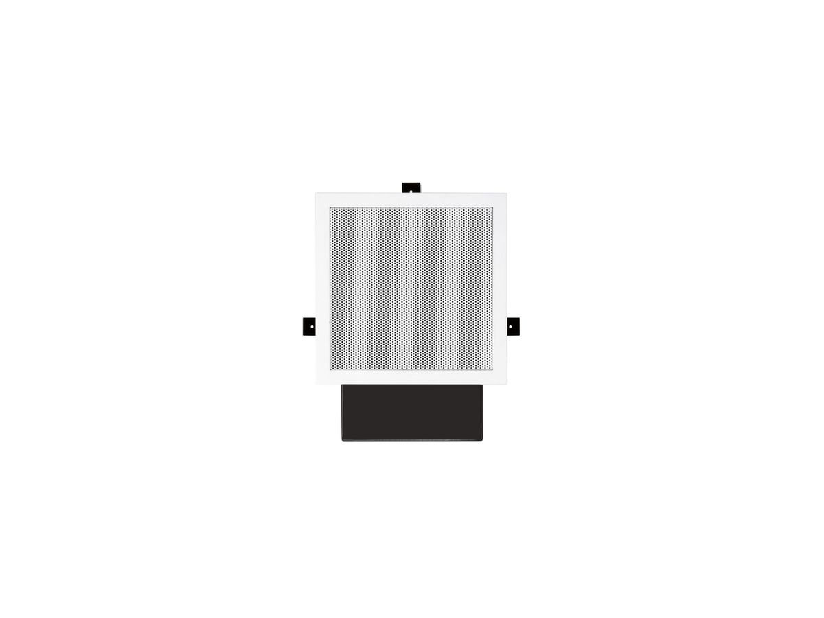 DE 140 Q Polar blanc - Haut-parleur encastrable à 2 voies, carr