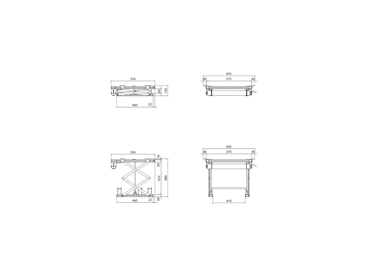 PPL 2035 - Projektor Liftsystem