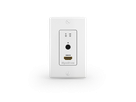 TX-35-IW - Transmitter HDBT Inwall, USB-C, HDMI