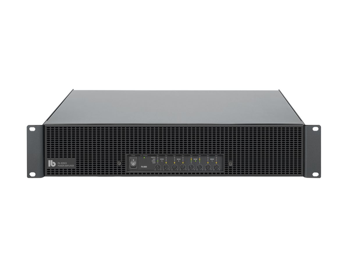 PA 8800 DANTE - 'Amplificateur de puissance, 19'', 2 UH,