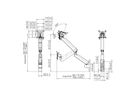 MOMO 4136 - Monitorhalter Motion Weiss