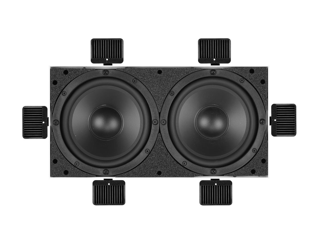 DE-X 300 SUB blanc - Caisson de basses stéréo encastré sans b