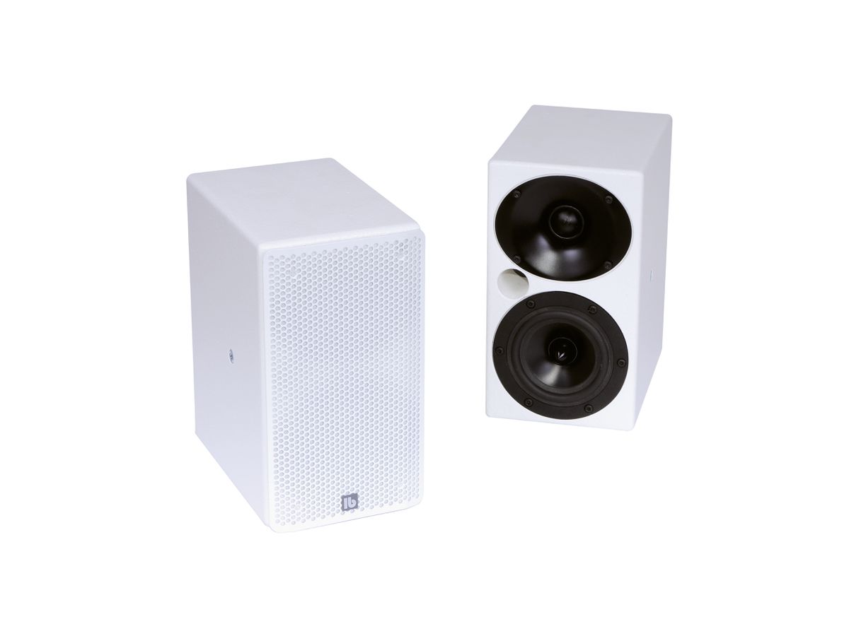 F 4 blanc - Haut-parleur moniteur 2 voies, 8 ohms