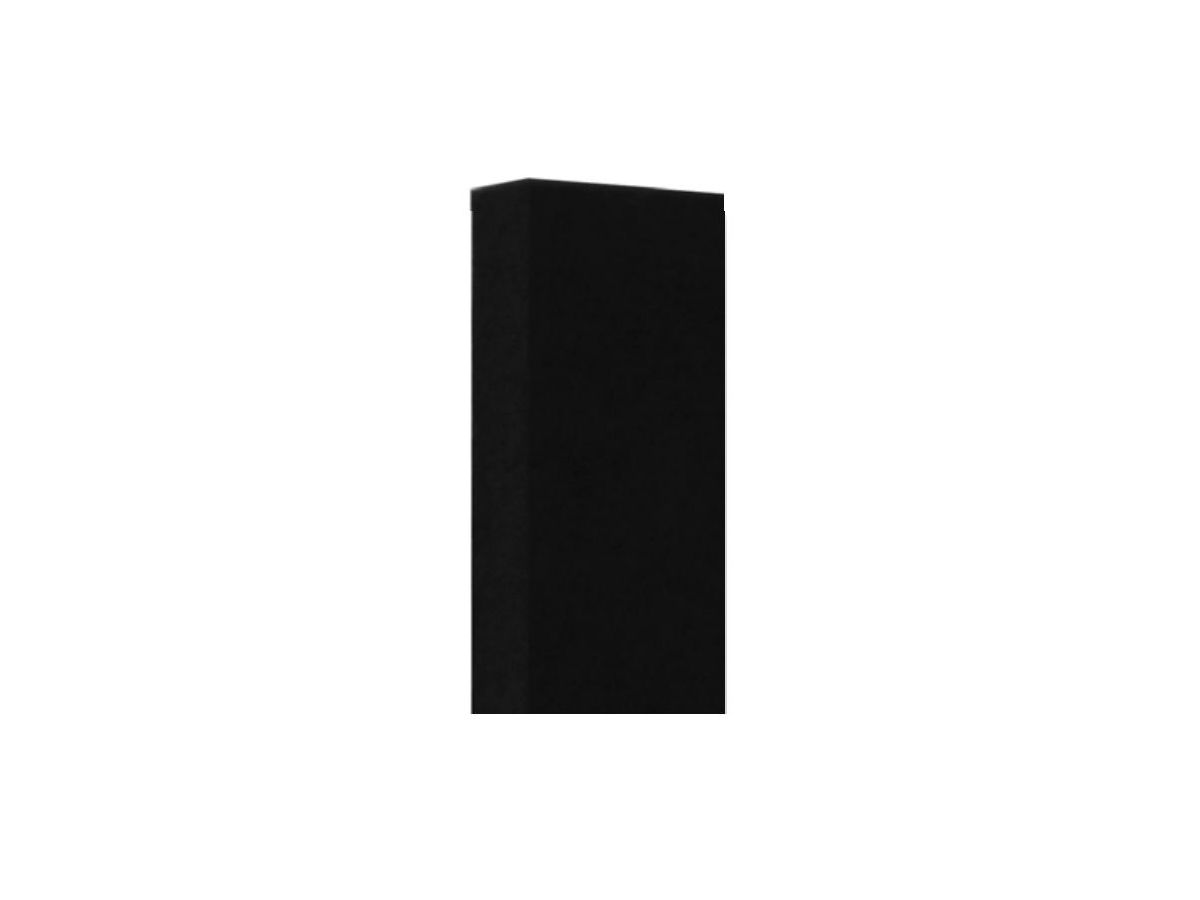 SURFACE acoustic wall - fiber black - 60x120cm 4-point suspension