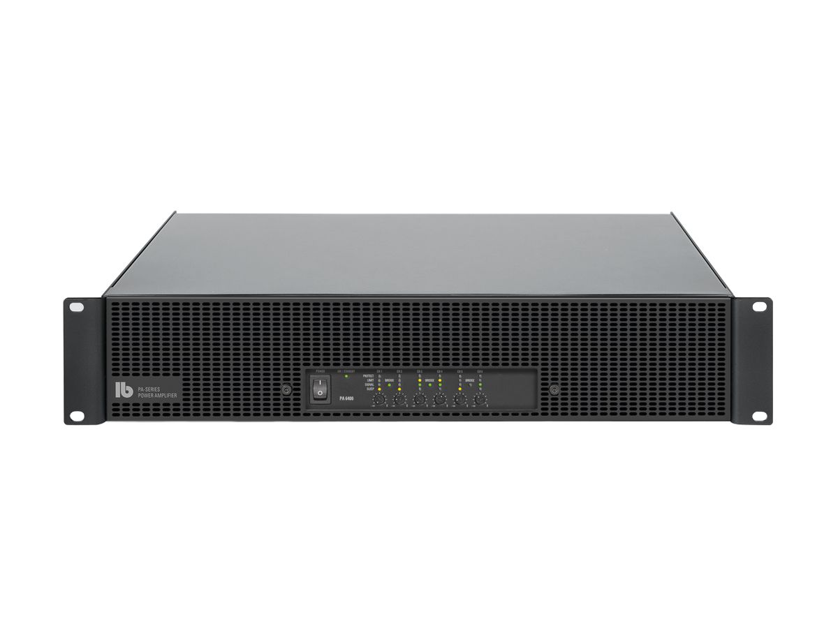 PA 6400 CINCH - 'Amplificateur de puissance, 19'', 2 UH,