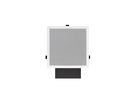 DE 170 QT Polar blanc - Enceinte encastrée à 2 voies, carrée, 10