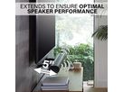 Support mural extensible pour Sonos ARC - blanc