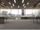 MICROBAFFLE acoustic wall - fiber black - 60x120cm 4-point suspension