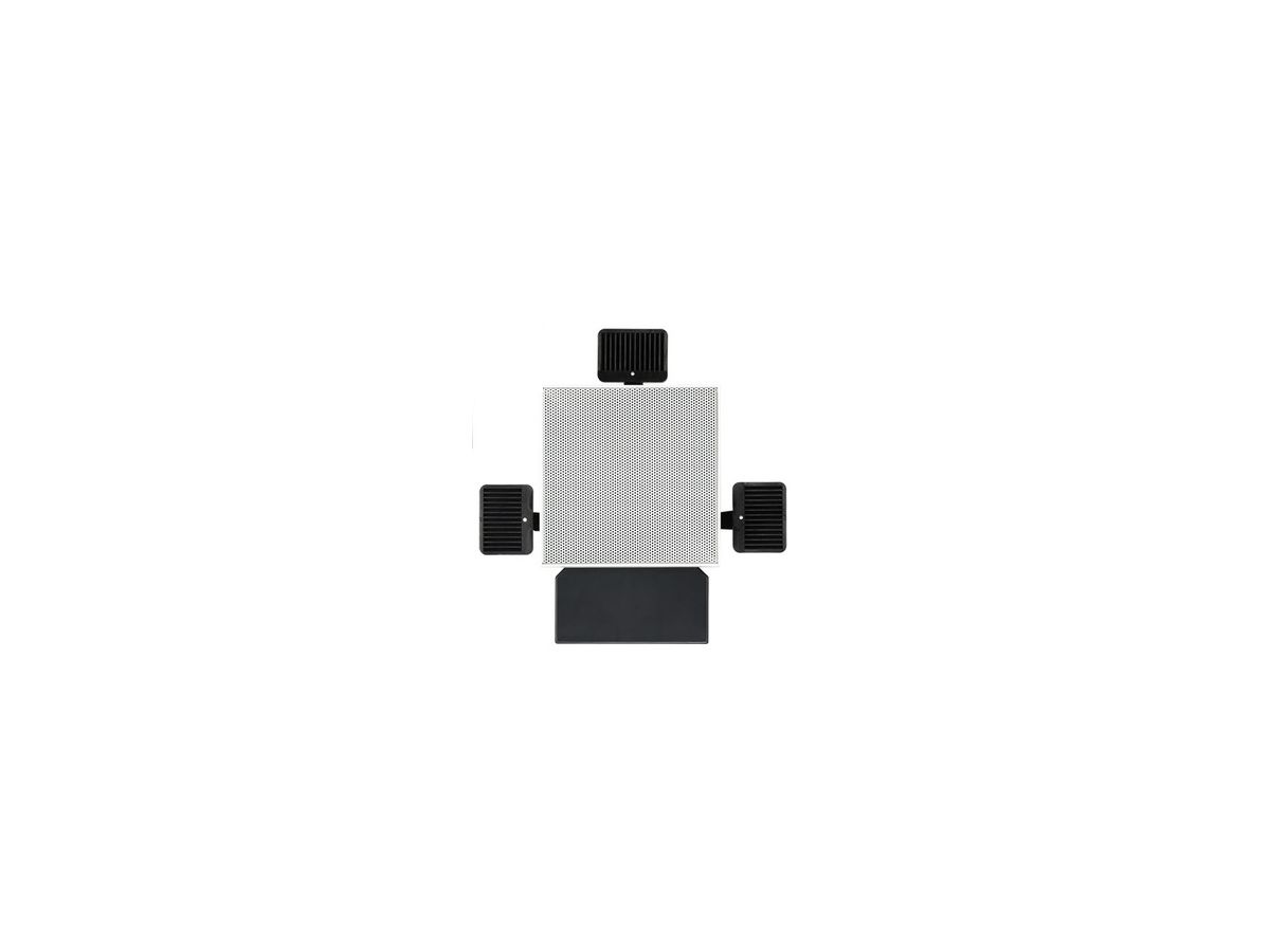 DE-X 200 QT Polar blanc - Haut-parleur encastrable sans cadre, 2 v