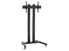 TD 2064B - Trolley 2 Säulen 200cm, 400x400 Schwarz