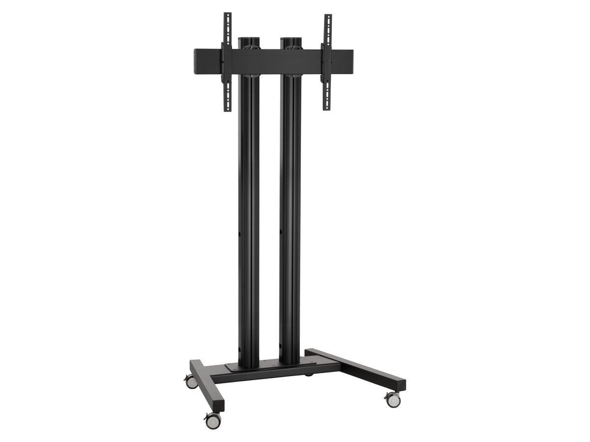 TD 2064B - Trolley 2 Säulen 200cm, 400x400 Schwarz