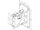 WH 350 blanc - Support mural pour RL 204 SN / RL 206 SN