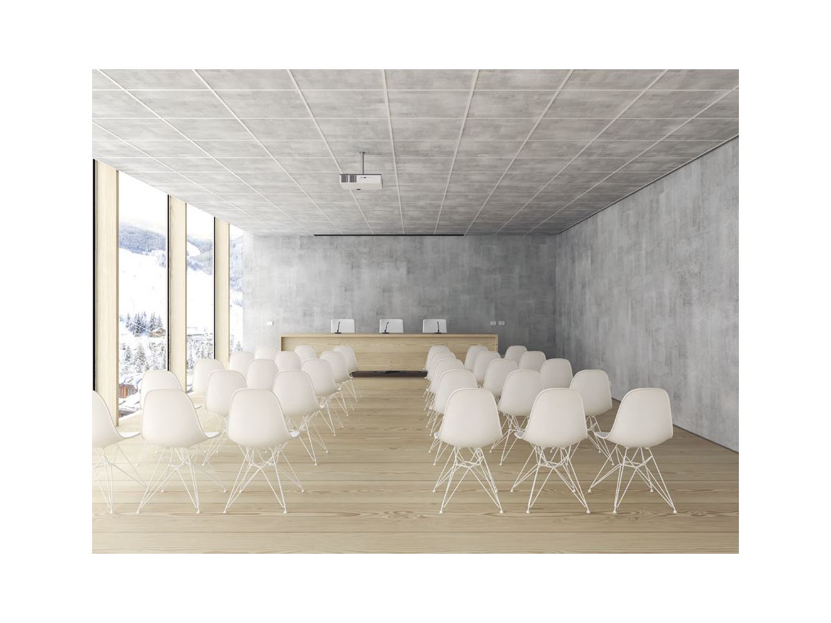 QUADRA acoustic wall - fiber black - 60x60cm False ceiling