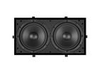 DE 300 SUB noir - Caisson de basses stéréo encastrable, re