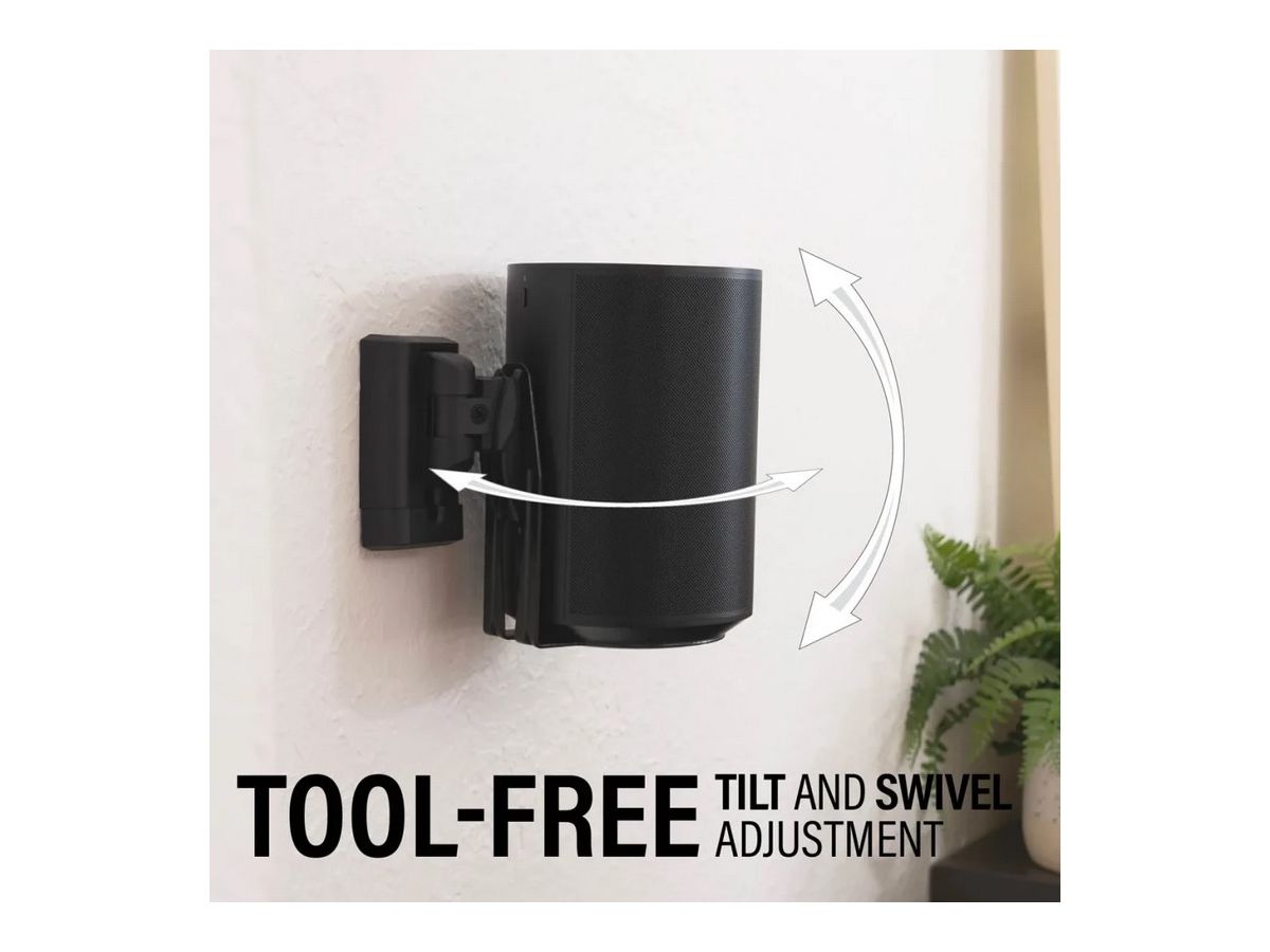 WSWME12-B2 - Support mural Sonos Era 100, noir - Pair