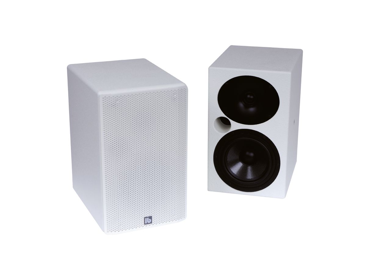 F 6 A blanc - Enceinte de monitoring active 2 voies
