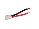 Pro SPEAKER CABLE - blanc / 2x AWG12 - 12/2OFC-HD-WT-D Box 152m