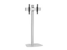 F 2044S - Ständer Säule 200 cm, 400x400 Silber