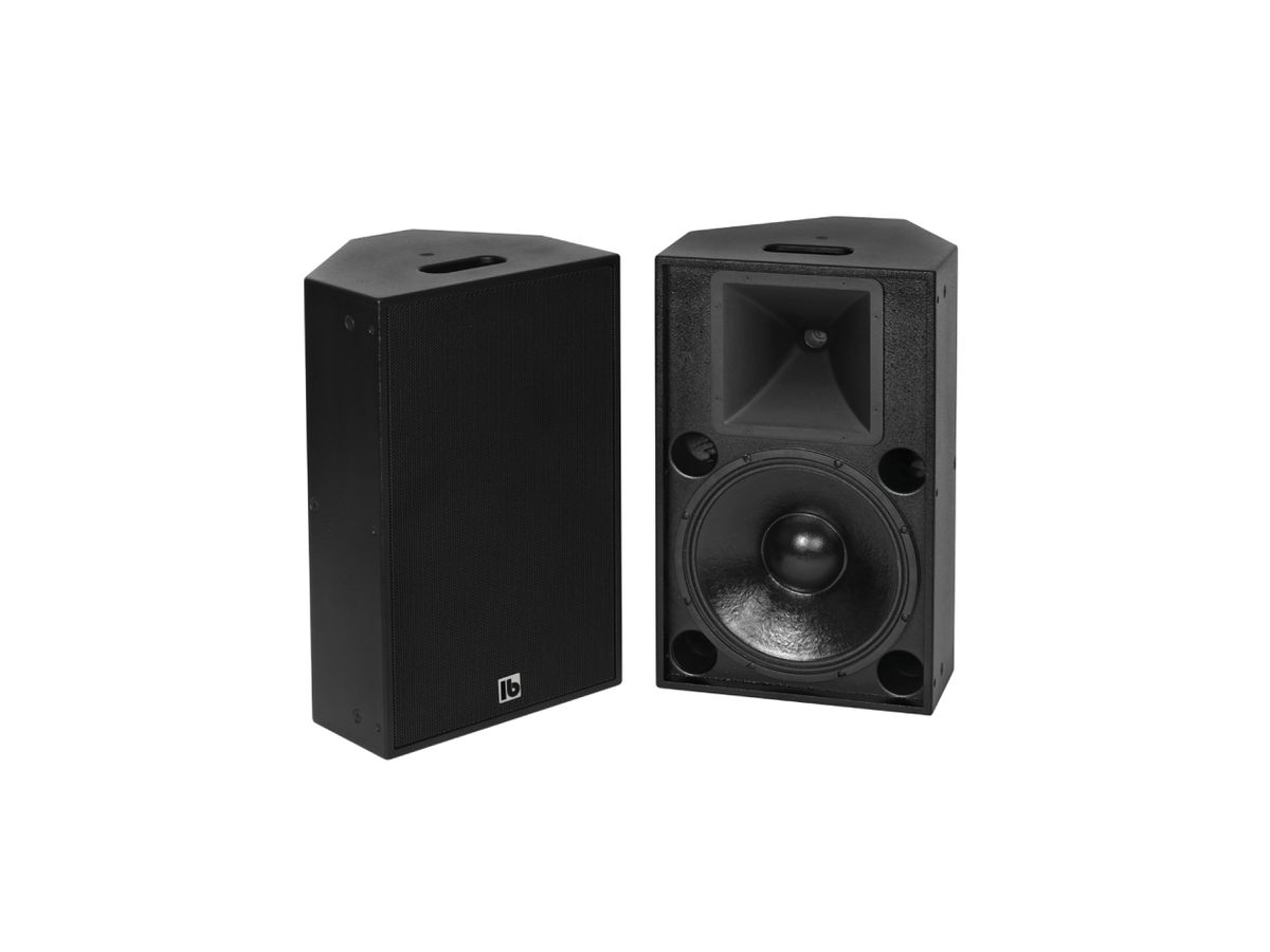 F 15 noir - Haut-parleur à 2 voies 2 x 12" + 1,4"