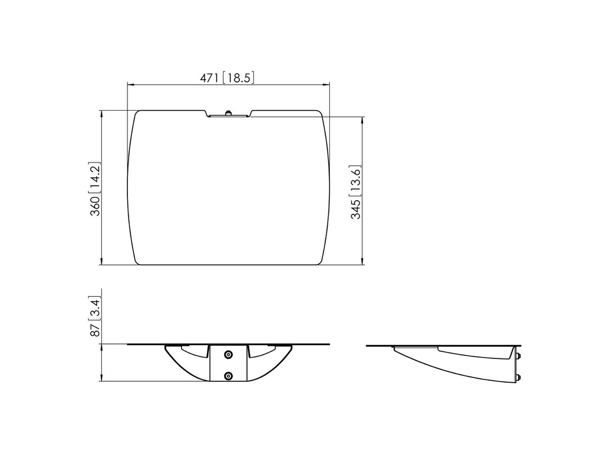 PUA 9507 - Plateau pour PUC24xx/25xx/27xx, argent