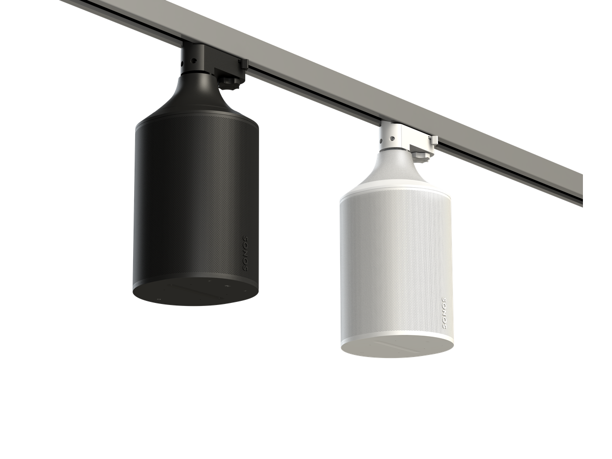 Support de rail électrique blanc - convient pour Sonos ERA100
