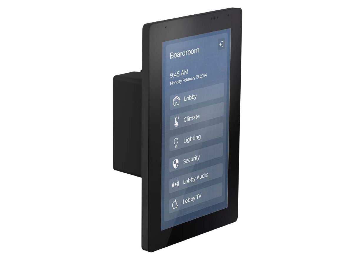 IST-5-B; 5" Touchpanel - Surface Touchpanel in Black
