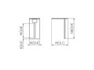 RISE A121 - Support de barre de son RISE