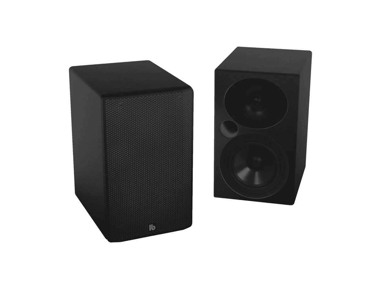 F 6 noir - Enceinte de monitoring 2 voies, 8 ohms