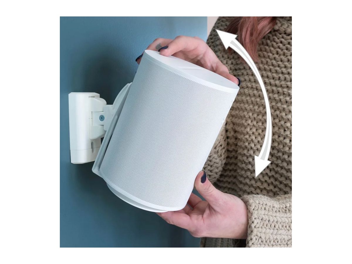 WSWME12-W2 - Support mural Sonos Era 100, blanc, Pair